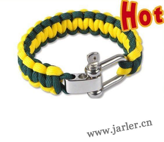 2 color paracord bracelet, 63A30