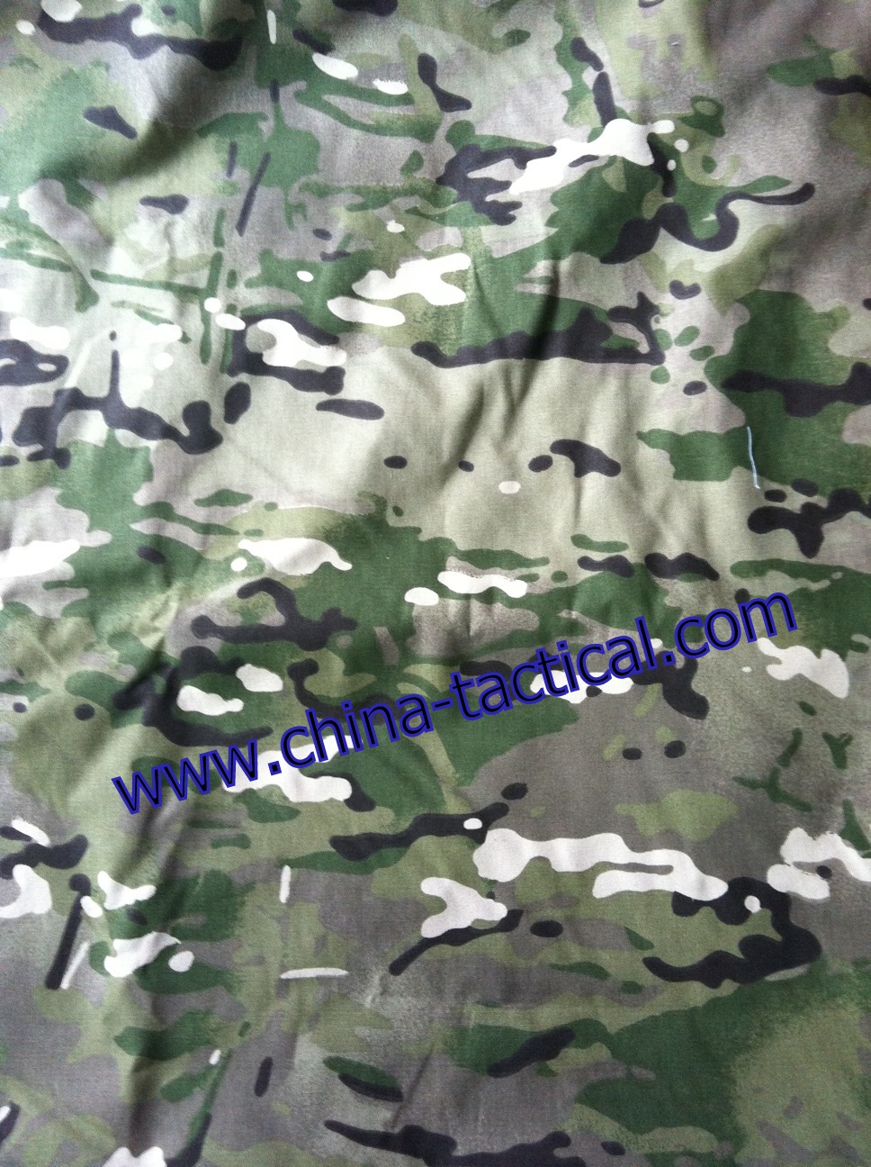 multi Camo military printed 500d Nylon cordura fabric with waterproof pu coating for military bags, 63F001