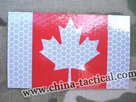 Canadian Flag with Reversed Colors, JL-015