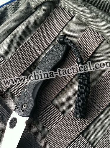 outdoor survival-survival lanyard-550 paracord-knife-FIRE STARTER - TINDERBALL KNIFE LANYARD - PARACORD - MONKEY FIST - KEY, 63A026