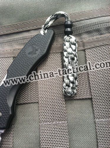 utility knife lanyard-key chain-knife chain-paracord-survival, 63A028