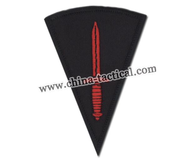 all-arms-cdo-dagger-black-horse embroidery patches-embroidery number patches-embroidery patch, 63A107