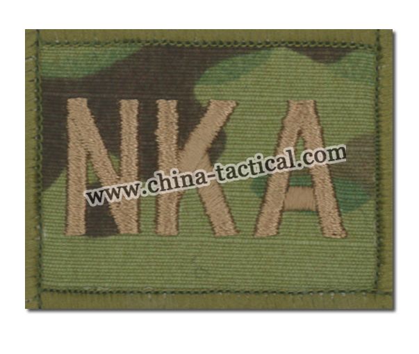 Multi-cam velcro patch-patches embroidery-military-Velcro patches-Velcro-Tan-Coyetan-Desert-Multicam-velcro-Embroidery patch, 63A64