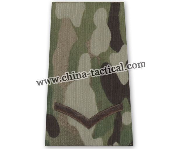 Multi-cam patch-LCPL-MTP-RANK-SLIDE-embroidery name patches-embroidery number patches, 63A65