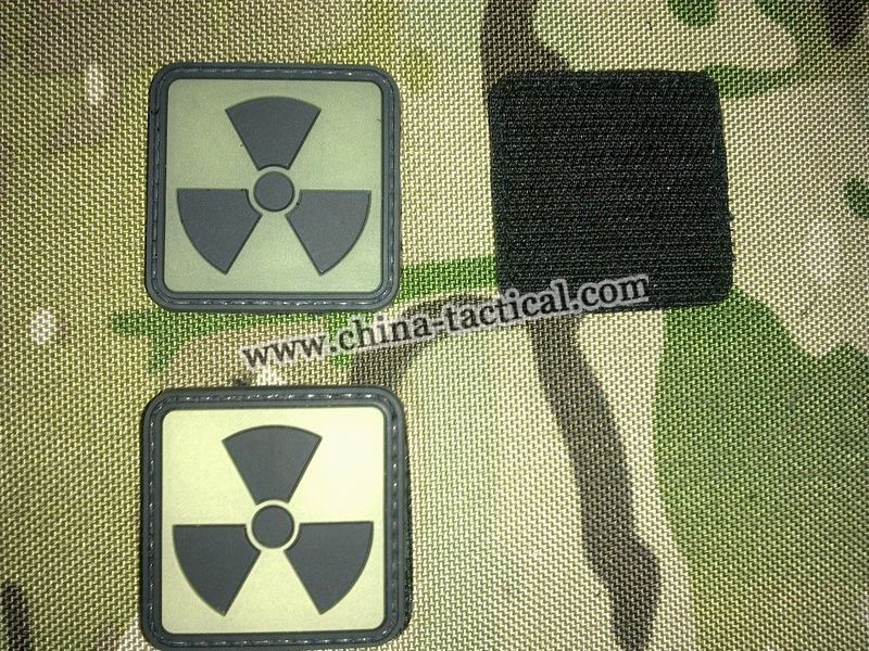 pvc repair patch-custom PVC Velcro patches-rubber patch-rubber patch velcro-Glow in the dark PVC patch-Glow in dark, JL-P013