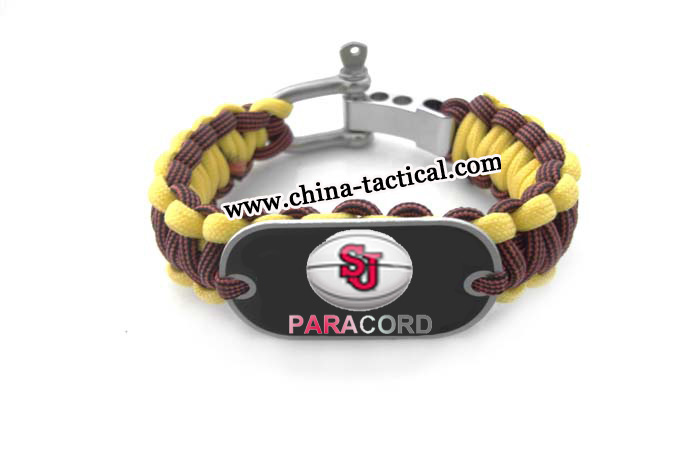 survival paracord bracelet-Blue Paracord Survival Bracelet, 63A62