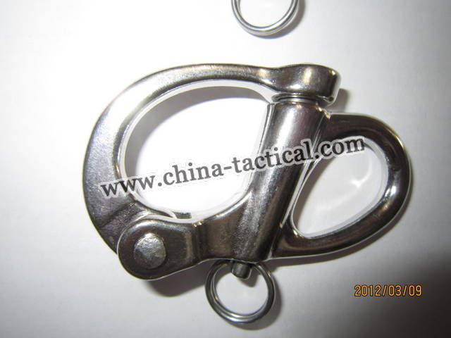 Stainless Eye swivel snap shackle, 63M27