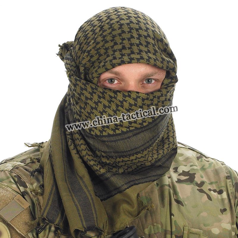 Tactical Shemagh Arab Scrim Scarf Face Veil, 63A42