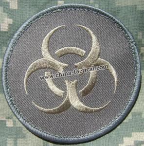ZOMBIE HUNTER INFECTED OUTBREAK RESPONSE TEAM ARMY MILSPEC ACU CAMO VELCRO PATCH-embroidery patches-velcro patches-MILSPEC
