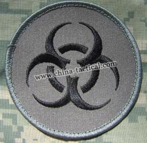 ZOMBIE HUNTER INFECTED OUTBREAK RESPONSE TEAM ARMY MILSPEC ACU DARK VELCRO PATCH-embroidery patches-velcro patches-Milspec-response