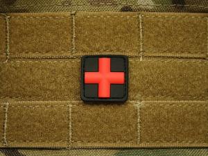 NAVY SEALS RED CROSS CRUSADER SHIELD MILITARY MILSPEC DESERT CAMO VELCRO PATCH_velcro backing patch